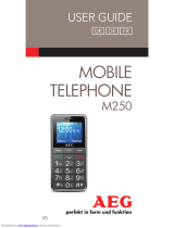 Aeg-Electrolux M1250 Owner's manual