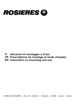 ROSIERES RHV911 Owner's manual