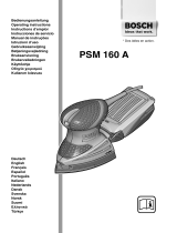 Bosch PSM 160 A Owner's manual