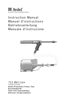 Avdel 07532 MKII Owner's manual