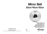 JBSYSTEMS LIGHT Mirror Ball 40cm Owner's manual