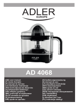 Adler AD 4068 Operating instructions