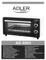 Adler AD 6003 Operating instructions