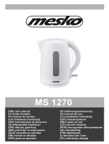 Mesko CR 1256 Operating instructions