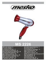 Mesko MS 2226 User manual