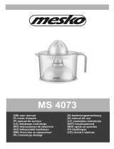 Mesko MS 4073 Operating instructions