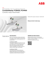 ABB CoriolisMaster FCH430 Operating Instructions Manual