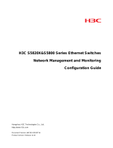 H3C s5800 series Configuration manual