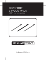 GAMERON COMFORT STYLUS PACK Owner's manual