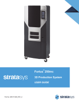 Stratasys Fortus 250mc User manual