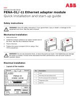 ABB FENA-01 Quick Installation And Start-Up Manual