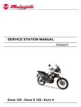 Malaguti Dune X 125 Service Station Manual