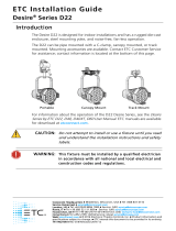 ETC Desire D22 User manual