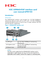 H3C LSPM6G4T6 User manual