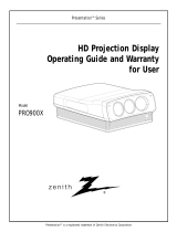 Zenith TRK4000 User manual