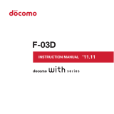Docomo F-03D User manual