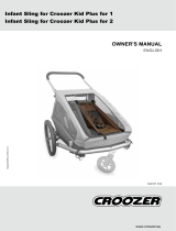 Croozer Baby Seat Kid Plus 2014 Owner's manual