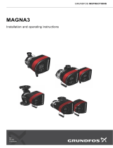 Grundfos MAGNA3 25-100 (N) Installation And Operating Instructions Manual