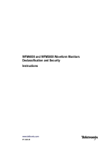 Tektronix WFM4000 Series Instructions Manual