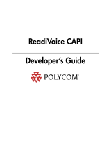 Polycom ReadiVoice Developer's Manual