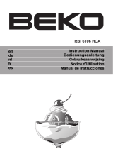 Beko RBI 6106 HCA Owner's manual