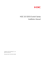 H3C S5120-28P-SI Installation guide