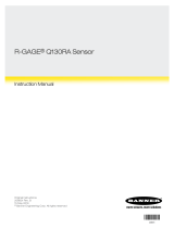 Banner R-GAGE Q130RA-9076-AFQ User manual