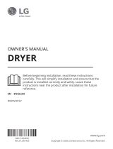 LG RV09VHP2V Owner's manual