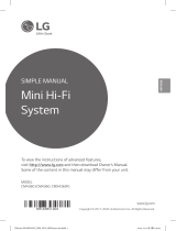 LG CM4360 User manual