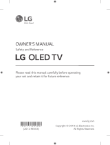 LG OLED65E9PLA User manual
