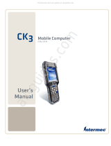 Intermec CK3A User manual