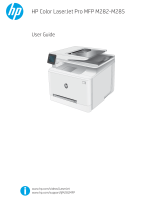 HP Color LaserJet Pro MFP M284 Owner's manual