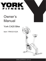 York Fitness YRK53102A Owner's manual