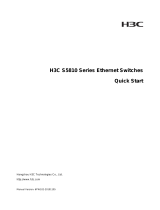 H3C S5810-50S-DC Quick start guide