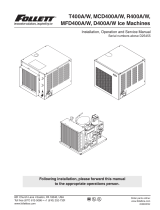 Follett MFD400W Installation, Operation And Service Manual