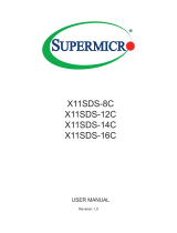 Supermicro X11SDS-8C User manual