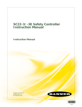 Banner SC22-3E User manual