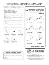 Gerber C0-44-333 User manual