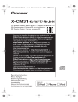 Pioneer X-CM31 Owner's manual