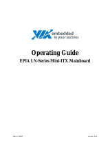 VIA Technologies EPIA LN-Series Operating instructions