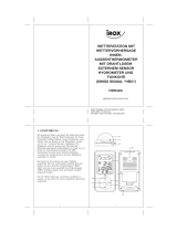 Irox HBR425I Owner's manual