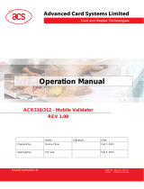 Cubic Transportation Systems ACR310 User manual