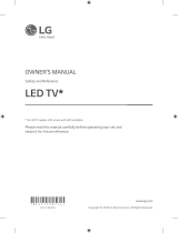 LG 49NANO80VNA User manual