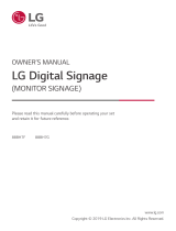 LG 88BH7F-B User manual