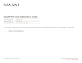 Savant SVR-5200S-01 Deployment Guide