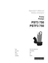 Wacker Neuson PST3750 User manual