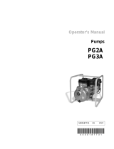 Wacker Neuson PG3TA User manual