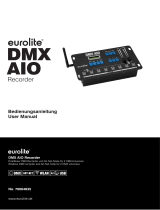 EuroLite DMX AIO Recorder User manual