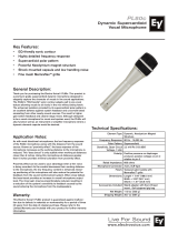 Electro-Voice PL 80c User manual