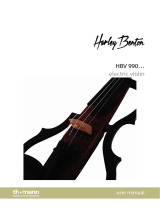 Harley Benton HBV 990BEM 4/4 Electric Violin User manual